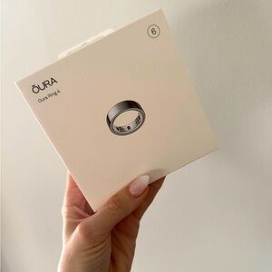 Oura 4 Ring Size 6!